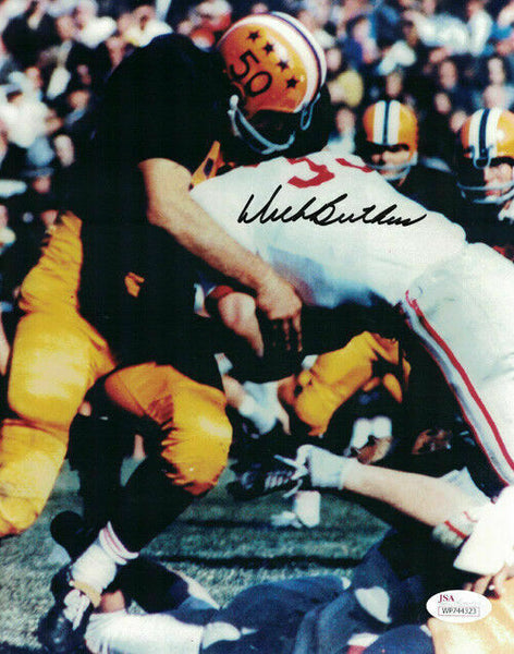 DICK BUTKUS AUTOGRAPHED/SIGNED ILLINOIS FIGHTING ILLINI 8X10 PHOTO 21230 JSA