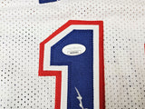 WASHINGTON BULLETS ELVIN HAYES AUTOGRAPHED SIGNED WHITE JERSEY JSA STOCK #215702