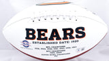 Brian Urlacher Autographed Chicago Bears Logo Football w/ HOF *L- Beckett W Holo