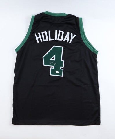 Jrue Holiday Boston Celtics Signed Black Jersey / 2024 NBA Champion/ Guard (JSA)