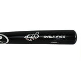 Wander Franco Signed Tampa Bay Devil Rays Rawlings Big Stick Black MLB Bat