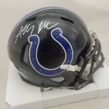 ANTHONY RICHARDSON SIGNED INDIANAPOLIS COLTS ALTERNATE SPEED MINI HELMET BECKETT