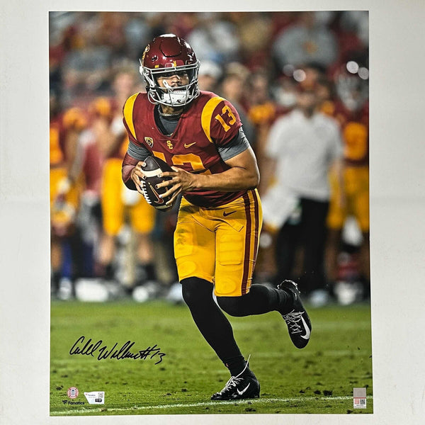 Autographed/Signed Caleb Williams USC Trojans 16x20 College Photo Fanatics COA