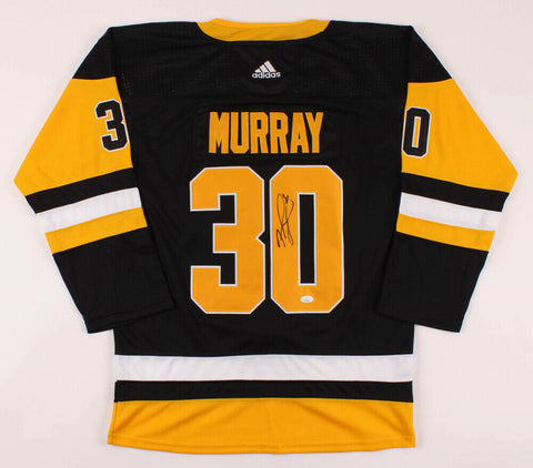 Matt Murray Signed Pittsburgh Penguins Adidas Style Jersey (JSA COA) 2xCup Champ