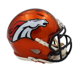 Shannon Sharpe Signed Denver Broncos Speed Flash NFL Mini Helmet