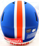 Emmitt Smith Signed Florida Gators Blue F/S Speed Authentic Helmet*Front-BAWHolo