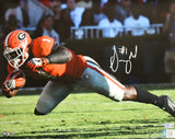 Sony Michel Autographed/Signed Georgia Bulldogs 16x20 Photo BAS 30849