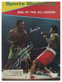 Muhammad Ali & Joe Frazier Signed 1971 Sports Illustrated Magazine BAS #AC26716