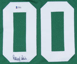 Robert Parish Signed Boston Celtics Career Highlight Stat Jersey (Beckett COA)