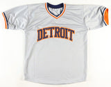 Denny McLain Signed Detroit Tigers Jersey 4xInscribed (Beckett) 1968 World Champ