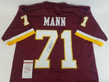 Charles Mann Signed Washington Redskins Jersey (JSA COA) 3xSuper Bowl Champ D.E