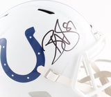 Reggie Wayne Signed Indianapolis Colts Full Sized Helmet (PSA COA)