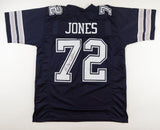 Ed Too Tall Jones Signed Cowboys Jersey (JSACOA) Dallas 3xPro Bowl Defensive End