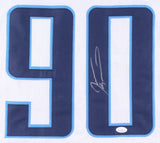 Jevon Kearse Signed Tennessee Titans Jersey (JSA COA) 3x Pro Bowl Defensive End