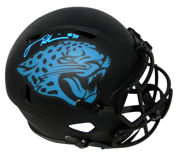 JAMES ROBINSON SIGNED JACKSONVILLE JAGUARS ECLIPSE FULL SIZE HELMET BECKETT