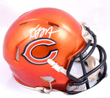 DJ Moore Autographed Chicago Bears Flash Speed Mini Helmet-Beckett W Hologram