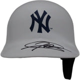 Jasson Dominguez Autographed/Signed New York Yankees Mini Helmet FAN 46795