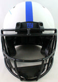 Eli Manning Autographed NY Giants Authentic Lunar F/S Helmet- Fanatics W *Blue