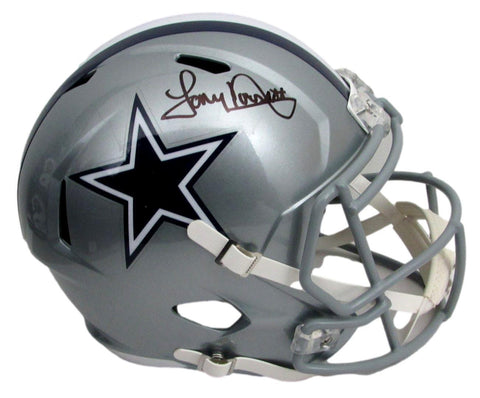 Tony Dorsett HOF Cowboys Signed Full Size Flash Authentic Helmet Beckett 167950