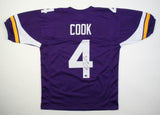 Dalvin Cook Signed Vikings Jersey (Beckett) Minnesota RB / 2022 Uniform Number