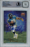 Fred Taylor Autographed 1998 Topps Stars Gold #46 /1999 Grade 10 Beckett 43938