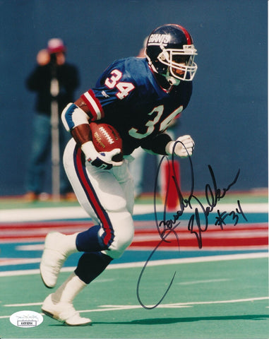 Herschel Walker Signed/Autographed 8x10 Photo New York Giants JSA 192716