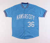 Gaylord Perry Signed Kansas City Royals Home Jersey (JSA COA) Hall of Fame 1991