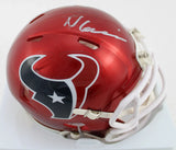 Nico Collins Signed Houston Texans Mini-Helmet (JSA COA) Pro Bowl Wide Receiver