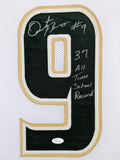 FRAMED USF BULLS QUINTON FLOWERS AUTOGRAPHED SIGNED INSCRIBED JERSEY JSA COA