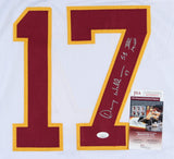 Doug Williams Signed Washington Redskins Jersey Inscribed "SB XXII MVP"(JSA COA)