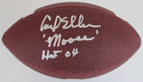 Carl Eller Minnesota Vikings "HOF 04" & "Moose" Signed Baden Football (JSA COA)