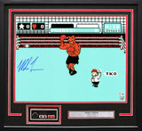 MIKE TYSON AUTOGRAPHED FRAMED 16X20 PUNCH-OUT!! PHOTO CONTROLLER BECKETT 230195