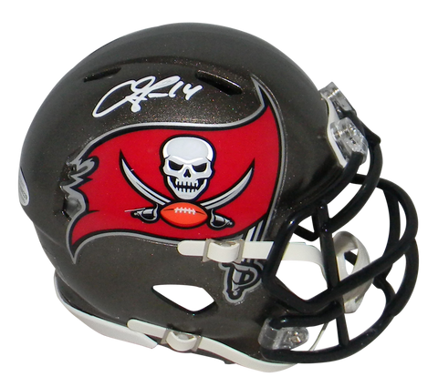 CHRIS GODWIN SIGNED TAMPA BAY BUCCANEERS SPEED MINI HELMET BECKETT