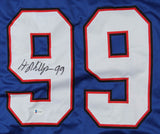 Harrison Phillips Signed Buffalo Bills Jersey (Beckett COA) 2018 3rd Rnd Pck D.T