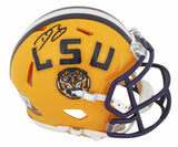 LSU Dwayne Bowe Authentic Signed Speed Mini Helmet W/ Case BAS Witnessed