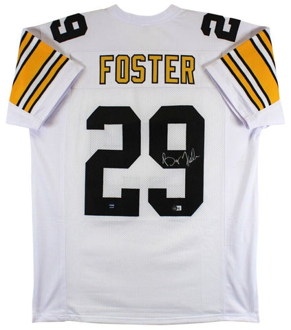 Barry Foster Signed Pittsburgh Steelers Jersey (Beckett) 2xPro Bowl Running Bck