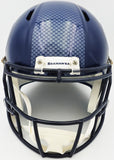 TYLER LOCKETT AUTOGRAPHED SEAHAWKS BLUE FULL SIZE SPEED HELMET MCS HOLO 236377