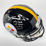 BEN ROETHLISBERGER SIGNED STEELERS FS AUTHENTIC HELMET INSCRIPTION FANATICS