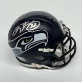 RICKY WATTERS SIGNED AUTOGRAPHED SEATTLE SEAHAWKS MINI HELMET BECKETT