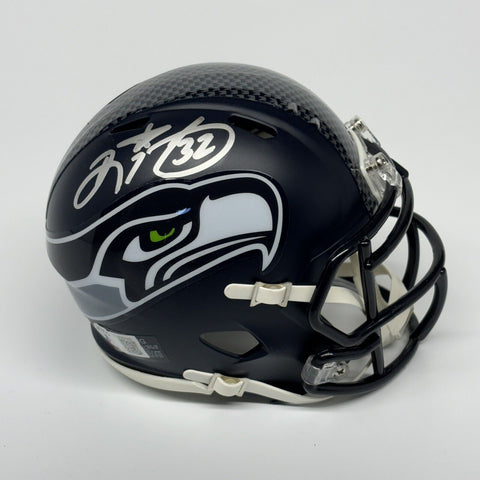 RICKY WATTERS SIGNED AUTOGRAPHED SEATTLE SEAHAWKS MINI HELMET BECKETT