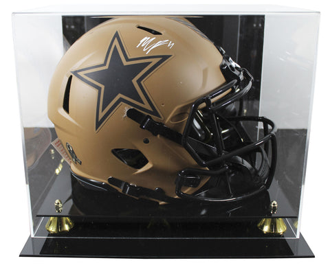 Cowboys Micah Parsons Signed STS II Full Size Speed Proline Helmet W/ Case Fan