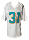 Raheem Mostert Signed Miami Dolphins Jersey (Beckett) 2023 NFL Rushing TD's Ldr.