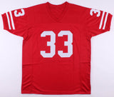 Ron Dayne Signed Wisconsin Badgers Jersey (Schwartz) Running Back / NY Giants