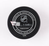 Matt Murray Signed Pittsburgh Penguins Logo Puck (Fanatics) 2xStanley Cup Champ