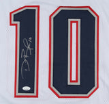 Damiere Byrd Signed Patriots Jersey (JSA COA) New England Starting Wide Receiver