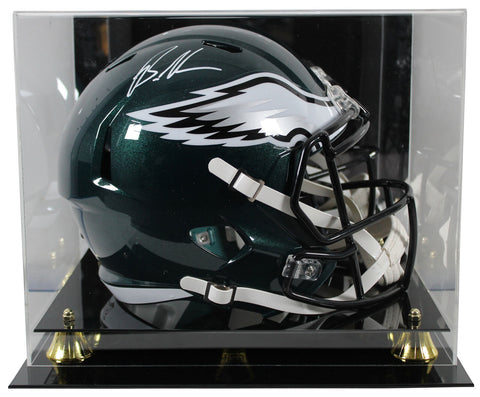 Eagles Brandon Graham Signed Full Size Speed Rep Helmet w/ Case BAS Witnessed