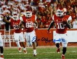 Demarcus Ayers Autographed Houston Cougars 8x10 Running W/ Ball Photo- JSA W Aut