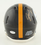 Jack Ham Signed Pittsburgh Steelers Mini Helmet Inscribed HOF 88 (Schwartz COA)