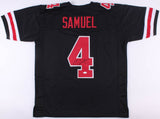 Curtis Samuel Signed Ohio State Buckeyes Black Jersey (JSA COA) Wide Receiver