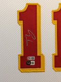 CUSTOM FRAMED ATLANTA HAWKS TRAE YOUNG SIGNED AUTOGRAPHED JERSEY BECKETT HOLO